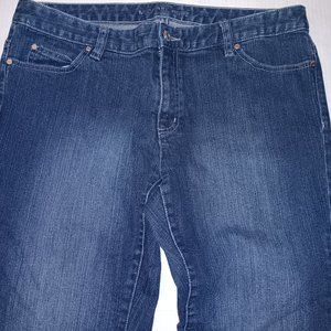 MICHAEL KORS WOMEN'S RHINESTONE BACK POCKETS DENIM JEANS